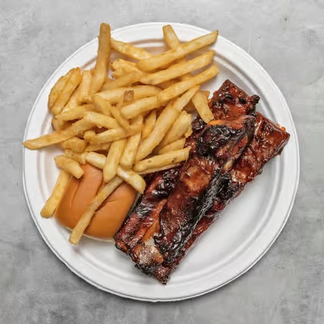 BBQ Rib Snack.
