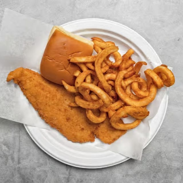 Flounder Fillet Snack.