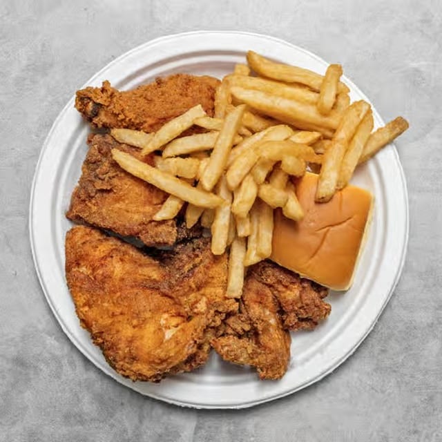 Deluxe Chicken Dinner.