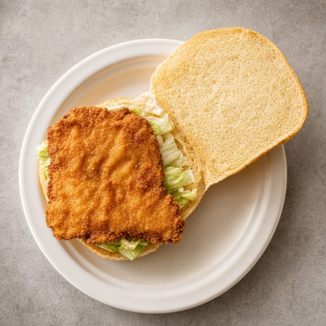 Chicken Cutlet Sandwich.
